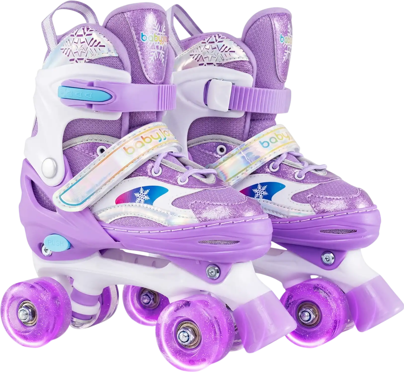 Costway Kids Roller Skates Light-Up Wheels Safety Protection 55409574 New