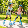 Kids Roller Skates for Girls Boys with Light-up Wheels and Safety Protection-Navy - Gallery View 1 of 9