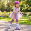 Kids Roller Skates for Toddlers Ages 5-7 with 4 Light-up Wheels-Blue - Gallery View 1 of 10