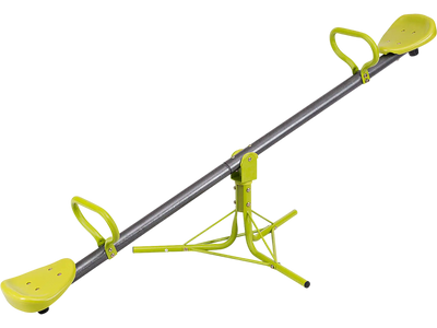 Costway 360° Spinning 2-Seat Kids Teeter Totter Seesaw 36087429 New