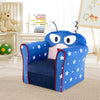Original Kids Sofa with Armrest and Thick Cushion-Blue - Gallery View 1 of 11