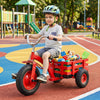 Kids Tricycle with 15 Inch Inflatable Rubber Tires-Red - Gallery View 1 of 10