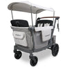 WonderFold L4 Stroller Wagon 4-Seater Foldable with Canopy Set New