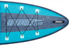 Sea Eagle LB11K_EP LongBoard 11 Inflatable Board Electric Pump Package New