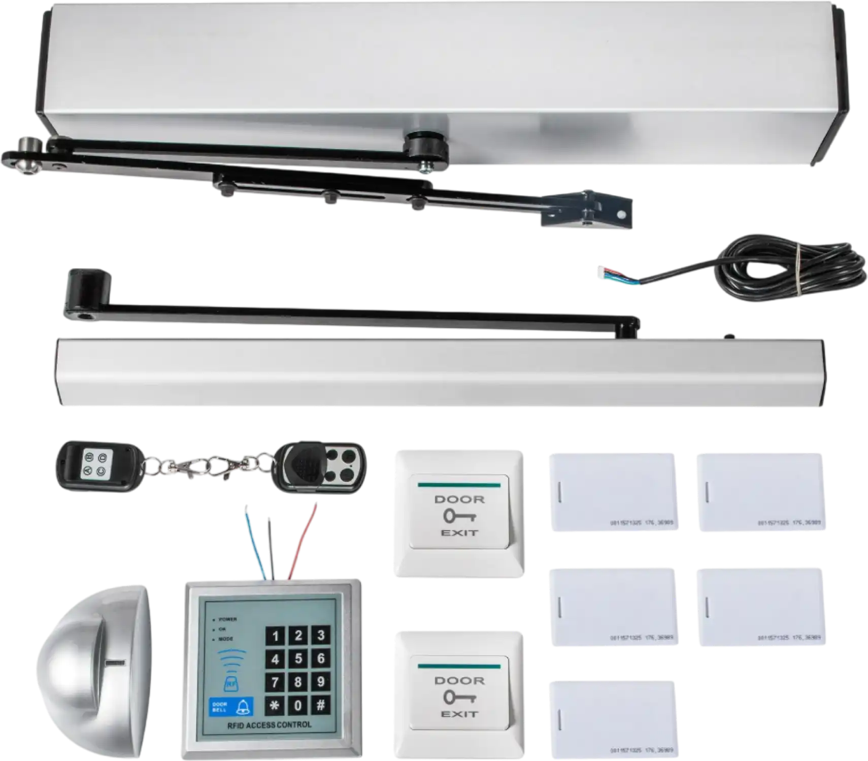 Vevor Automatic Swing Door Opener 50W for Doors up to 220 Lbs with Remote and Sensor New