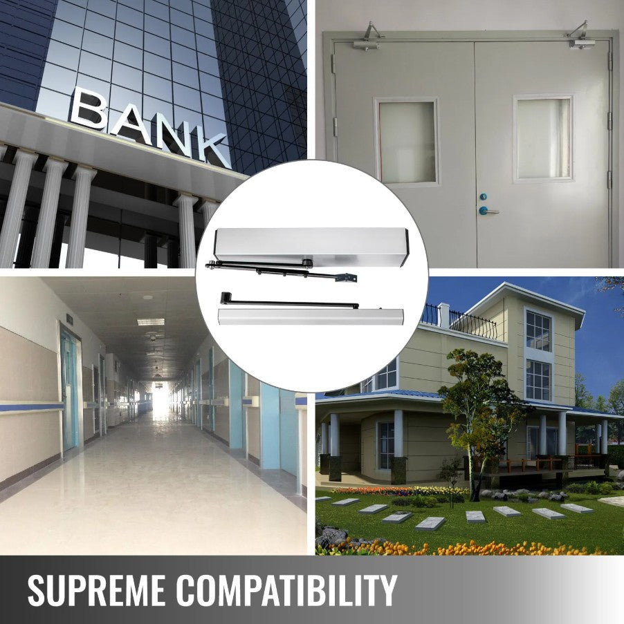 Vevor Automatic Swing Door Opener 50W for Doors up to 220 Lbs with Remote and Sensor New