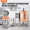 Vevor Commercial Milk Pasteurizer 40 Gal Stainless Steel New