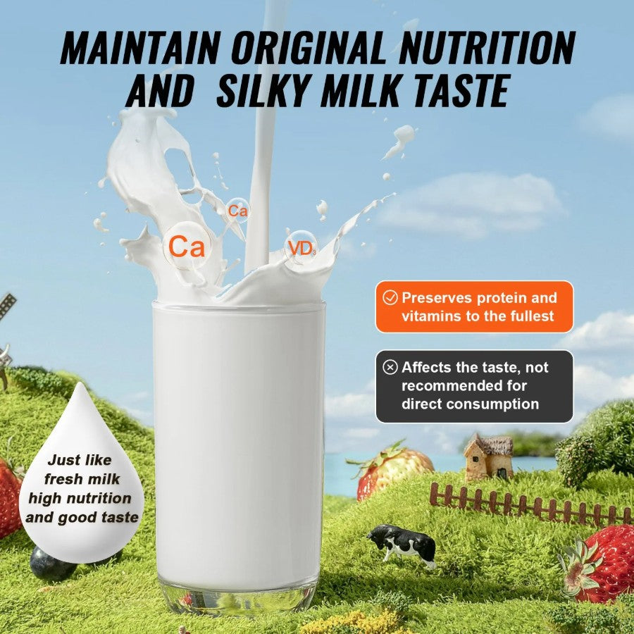 Vevor Commercial Milk Pasteurizer 40 Gal Stainless Steel New