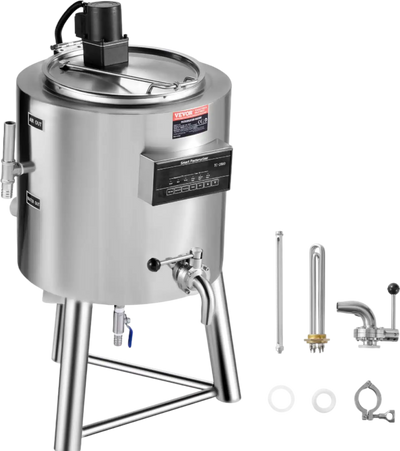Vevor Commercial Milk Pasteurization Machine 13.2 Gal Stainless Steel New