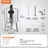 Vevor Commercial Milk Pasteurization Machine 13.2 Gal Stainless Steel New