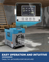 AlorAir LGR 850 Storm Industrial Commercial Dehumidifier 85 Pints 28 Gal. 2300 Sq. Ft. with Condensate Pump New