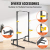 Vevor Squat Stand Power Rack Adjustable with Pull Up Bar and Weight Plate Storage New