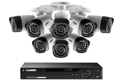 Lorex LHD88W HD 1080p 8 Camera 8 Channel DVR Surveillance Security System New