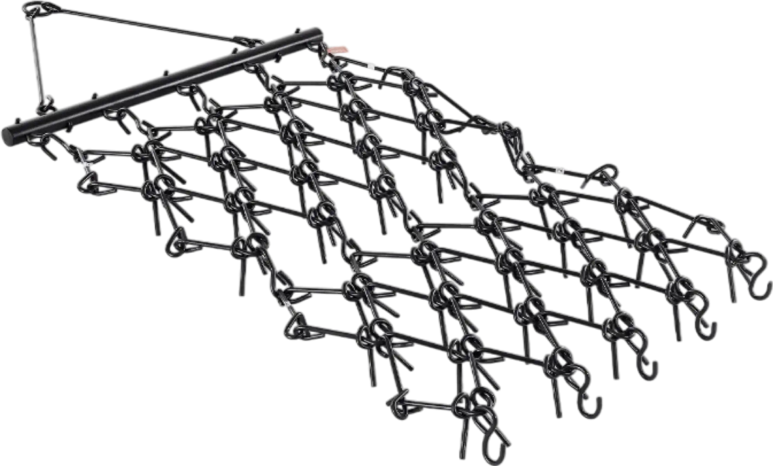 Vevor Drag Harrow 7' x 3.7' ATV Chain 69 Teeth for Lawn and Landscape Leveling New