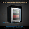 Lanbo LP54BC Beverage Refrigerator 24" 118-Cans 1-Door Design New