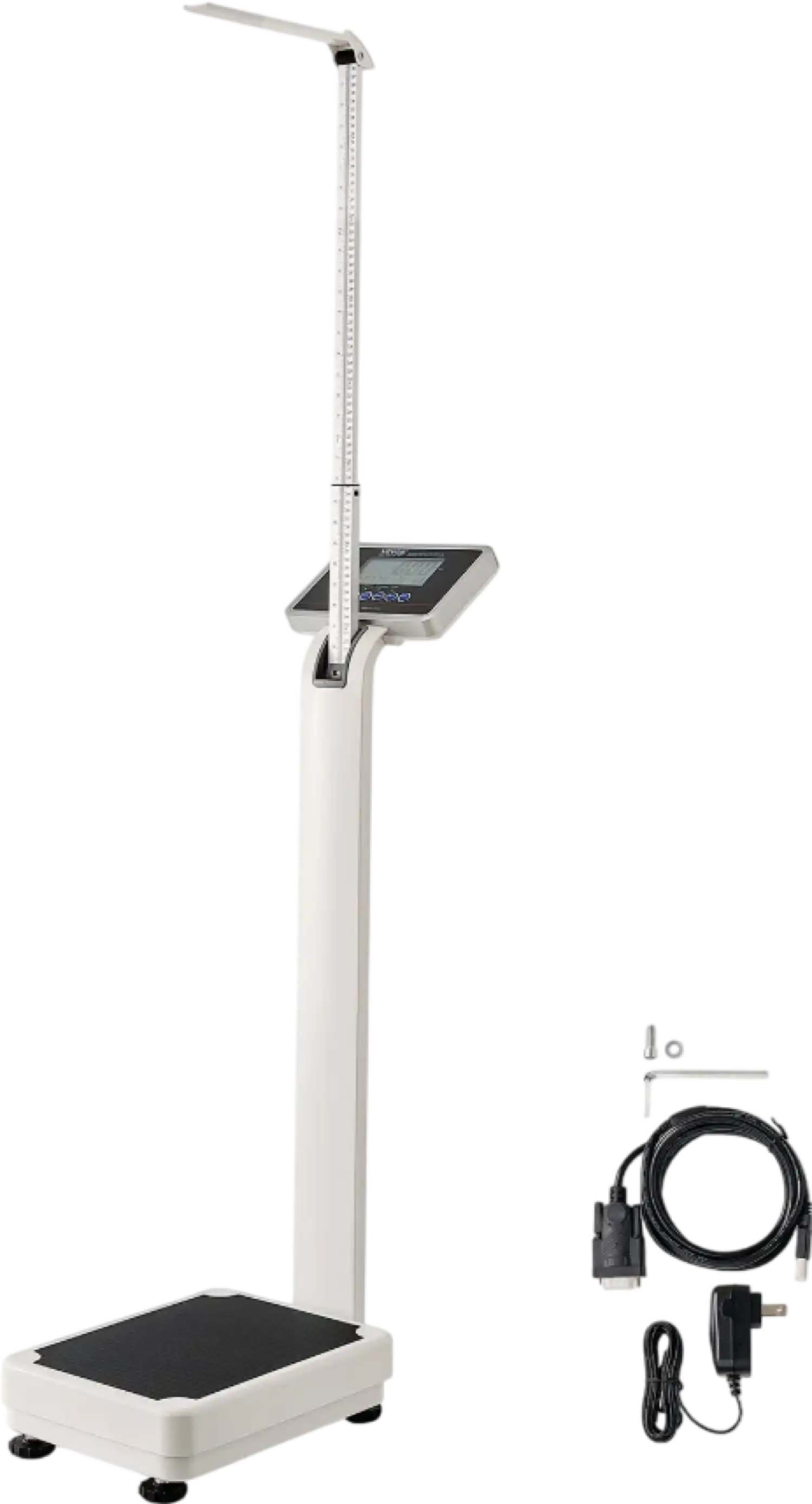 Vevor Professional Medical Digital Scale with Height Rod and 500 Lb Capacity New