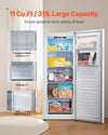 Vevor Convertible Freezer Refrigerator 11 Cu. Ft. Upright Frost Free with Digital Control New