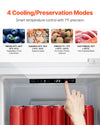 Vevor Convertible Freezer Refrigerator 11 Cu. Ft. Upright Frost Free with Digital Control New