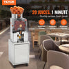 Vevor Commercial Orange Juicer 120W 25 Oranges/Min Auto Feed with Water Tap New