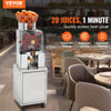 Vevor Commercial Orange Juicer 120W 25 Oranges/Min Auto Feed with Water Tap New