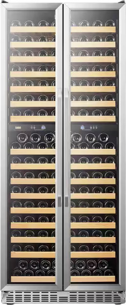 Lanbo LW328DD Wine Refrigerator Dual Zone 32
