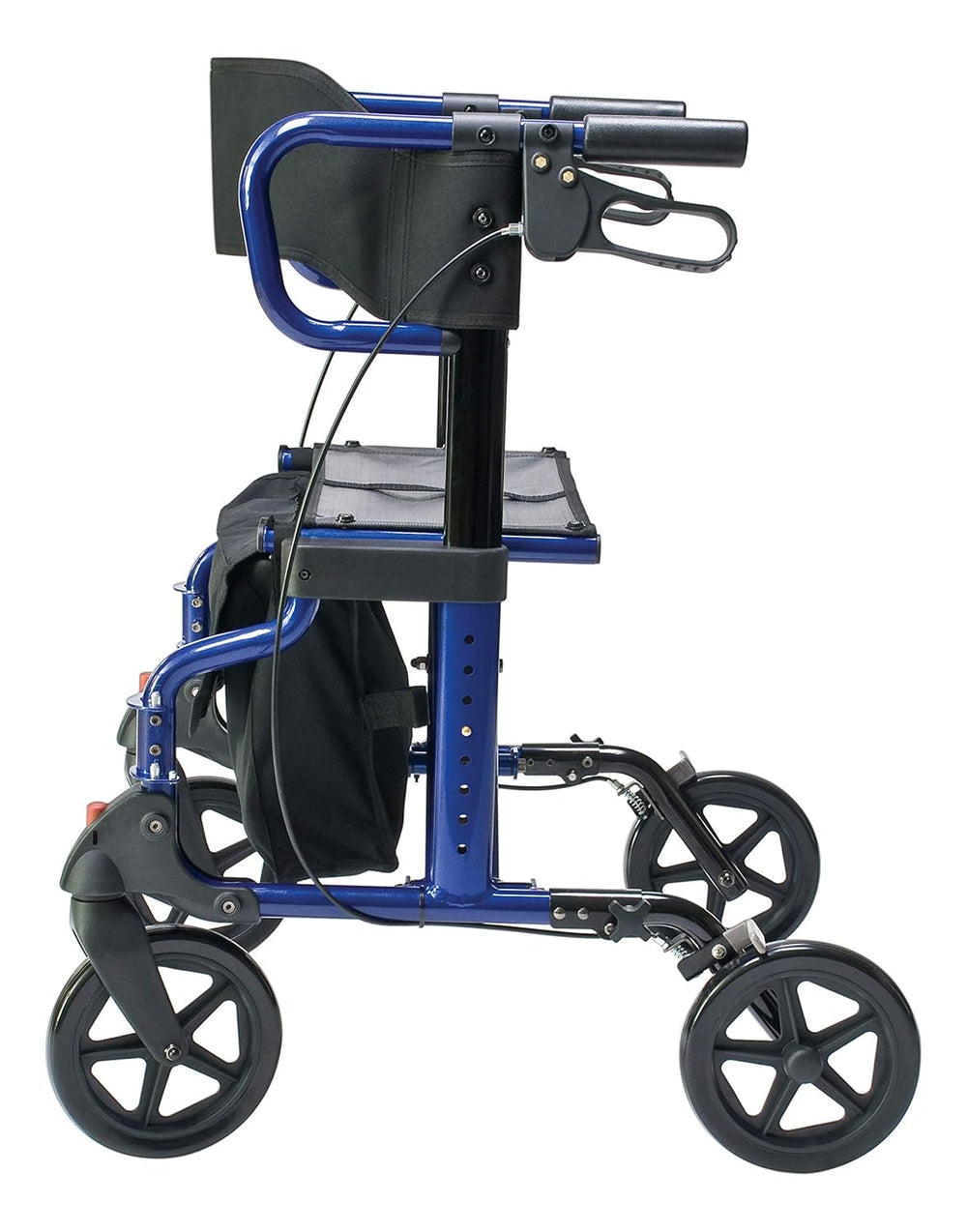 Graham-Field Lumex HybridLX LX1000 2-in-1 Rollator Transport Chair Lightweight New