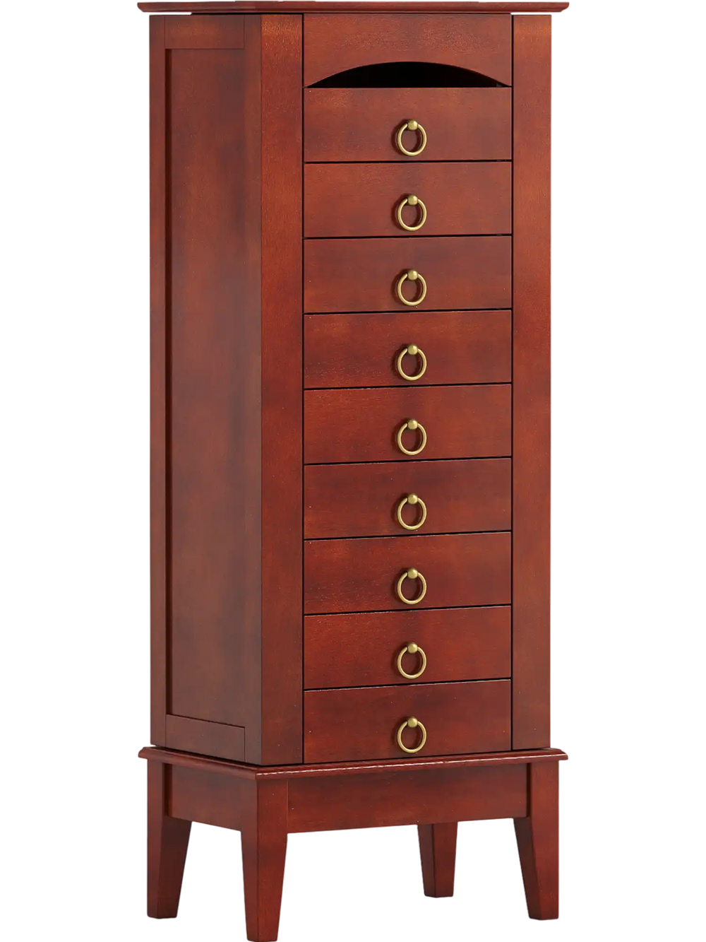 Large Capacity Jewelry Storage Cabinet with 9 Drawers