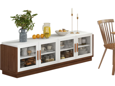 Costway Large TV Stand for TVs up to 75