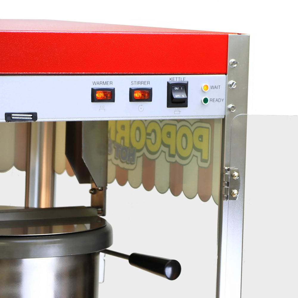 Paragon Classic Pop Commercial Popcorn Machine with 14 oz Kettle 1790W 120V New