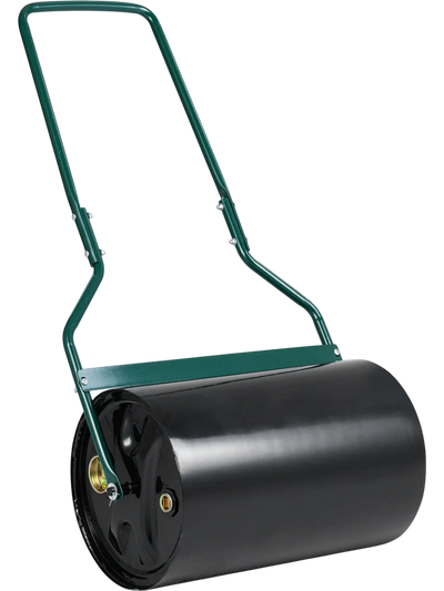 Costway 12 Gallon Lawn Garden Drum Roller w/ U-Shape Handle 55859576 New