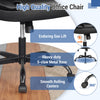 Close-up of the leather office chair's heavy-duty metal base and smooth rolling casters for ergonomic support and.