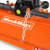 48 in Rotary Tiller,  3 Point Hitch Cat.1,  Chain Drive,  PTO Shaft Included with Shear Bolt,  18-35 HP,  LRT48