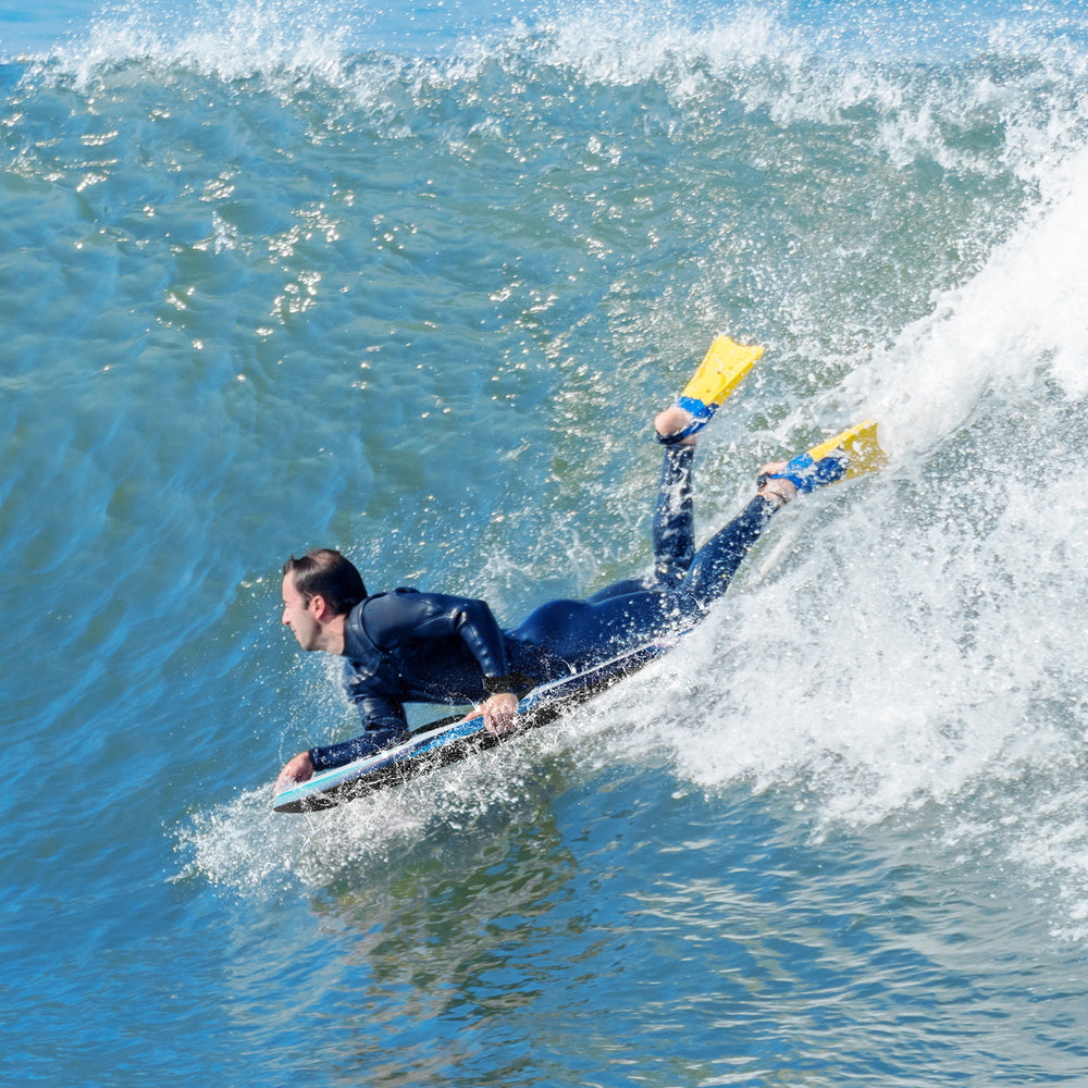 33/37/41 Inches Lightweight Body Board Boogie Board with EPS Core XPE Deck HDPE Bottom-M - Gallery View 1 of 9