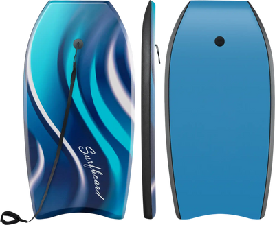 Costway Lightweight Body Board Boogie Board EPS Core XPE Deck HDPE Bottom 48691573 New
