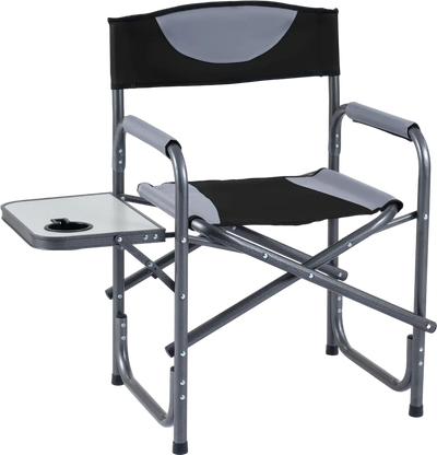 Costway Lightweight Folding Camping Chair w/ Side Table 84833292 New