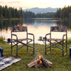 Lightweight Folding Camping Chair with Side Table-Camouflage - Gallery View 1 of 9