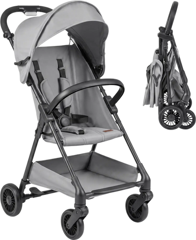 Costway Lightweight Travel Stroller w/ Canopy Under-Seat Basket Baby Toddler 50410091 New