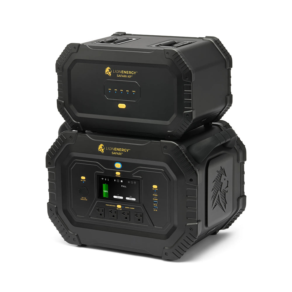 Lion Energy Safari XP 2688Wh Expansion Battery Pack LiFePO4 for Lion Safari RFB