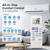 Lithzen 24000 BTU mini split air conditioner and heater with WiFi, featuring 7 modes, 5 fan speeds, and quiet operation.