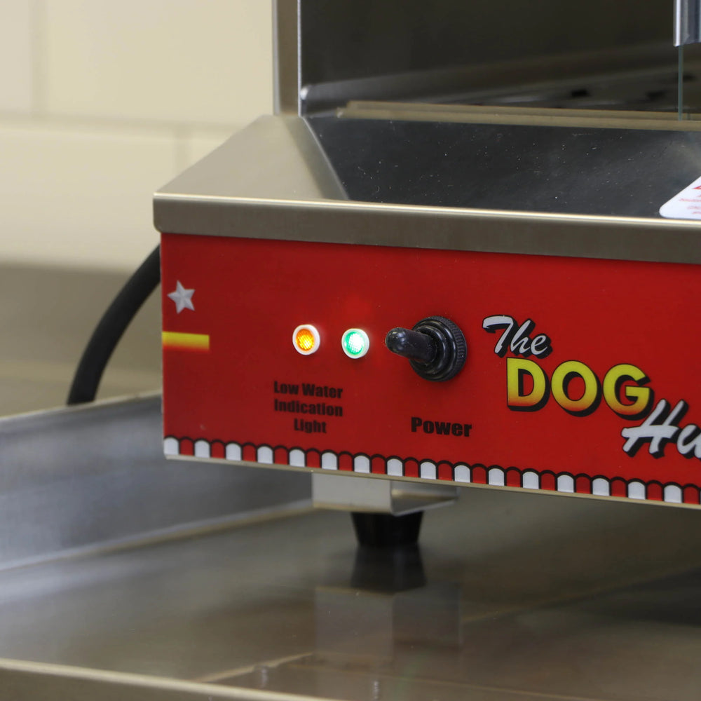 Paragon Dog Hut Hot Dog Steamer 200 Capacity 120V 1200W New