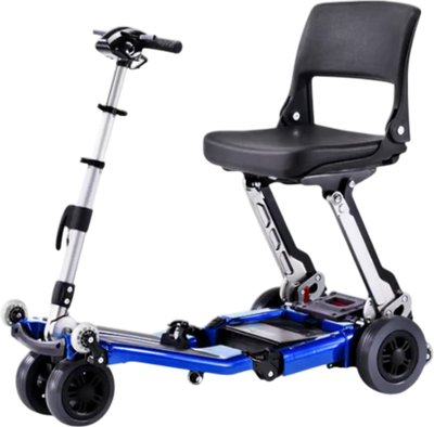 Freerider Luggie Standard Travel Scooter Foldable 4 MPH 15 Mile Range Lithium Battery New