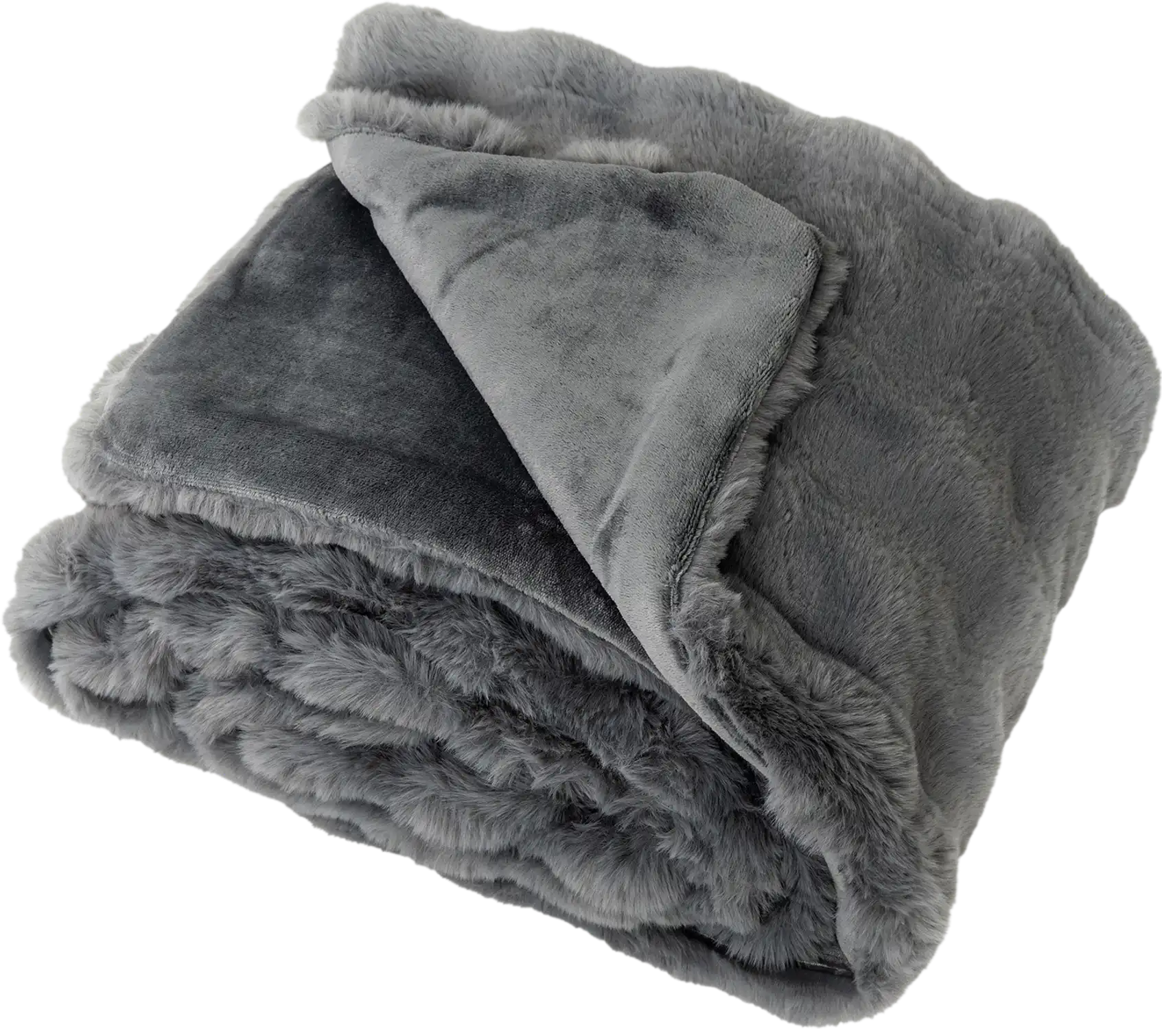 Costway Luxury Fuzzy Plush Rabbit Fur Bubble Blanket Throw 99318248 New