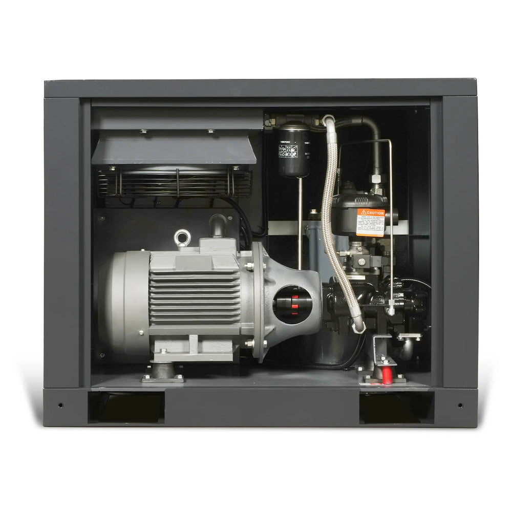 10HP Rotary Screw Air Compressor - 32 CFM,  116 PSI,  230V 3-Phase | Industrial-Grade