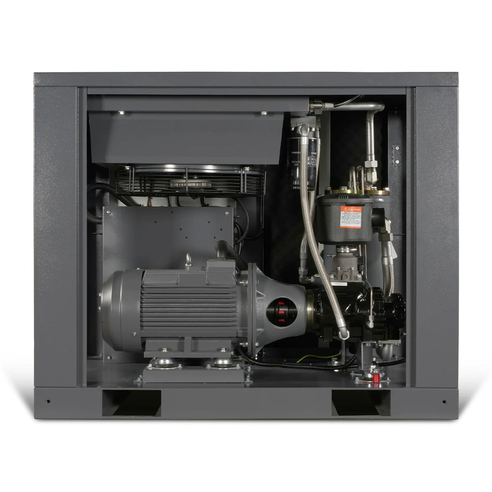 15HP Rotary Screw Air Compressor - 45 CFM,  116 PSI,  460V 3-Phase | Industrial-Grade