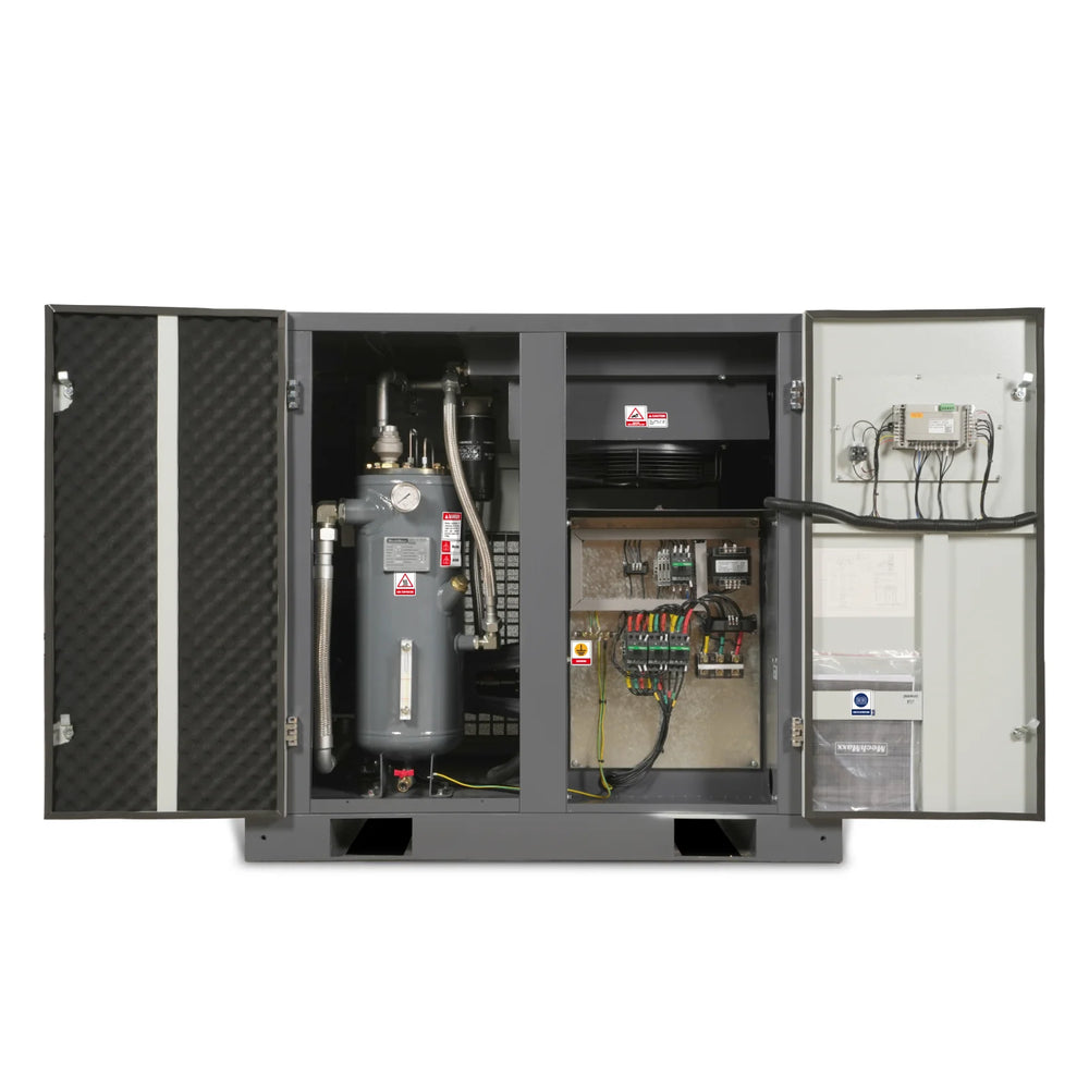 30HP Rotary Screw Air Compressor - 106 CFM,  116 PSI,  230V 3-Phase | Industrial-Grade