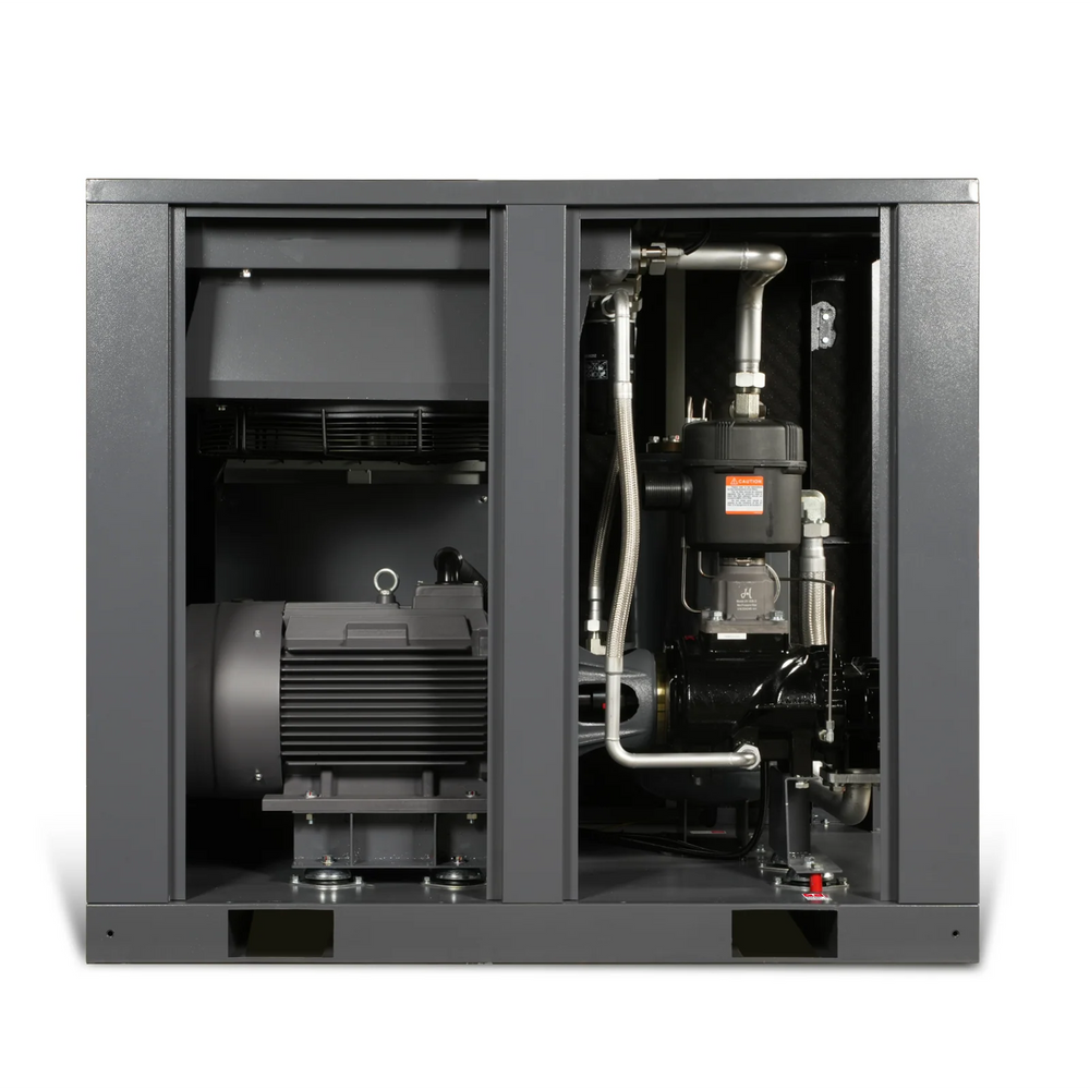 50HP Rotary Screw Air Compressor - 220 CFM,  116 PSI,  230V 3-Phase | Industrial-Grade