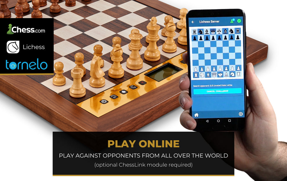 Millennium M830 King Performance Chess Computer with LED Board New