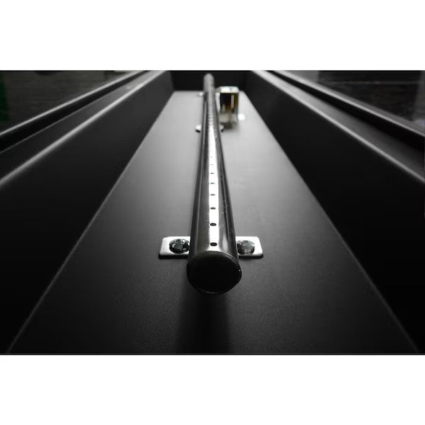 AZ Fire Pit Rectangular Granite Top 60" x 31.5" with Wind Screen Propane 50,000 BTU New