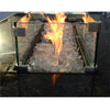 AZ Fire Pit Rectangular Granite Top 60" x 31.5" with Wind Screen Propane 50,000 BTU New
