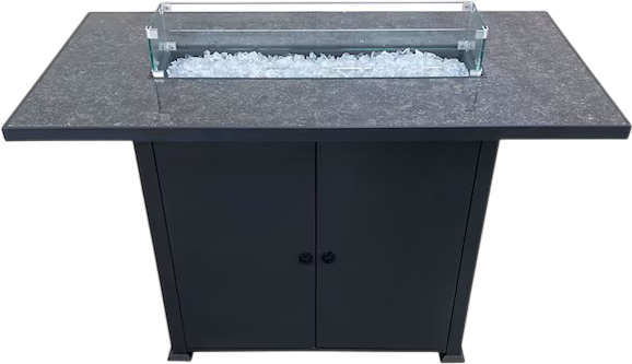 AZ Fire Pit Rectangular Granite Top 60
